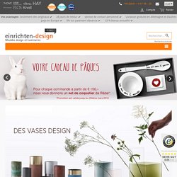 Mobilier design et lampes en ligne sur Einrichten-Design.de