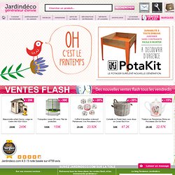 Kit eco compost : Composteur JARDIECO sur Jardindeco.com