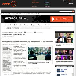 Mobilisation contre l'ACTA