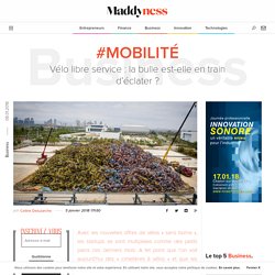 #Mobilité : Vélo libre service : la bulle est-elle en train d’éclater