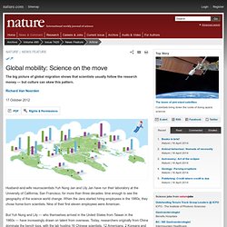 Global mobility: Science on the move