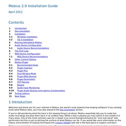 Mobius 2.0 Installation Guide