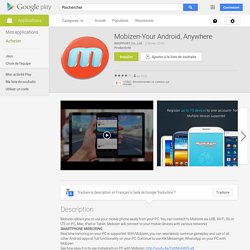 Mobizen-Your Android, Anywhere
