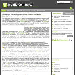 Mobile Commerce : Blog sur l'actualité du m-commerce, m-paiement et m-marketing