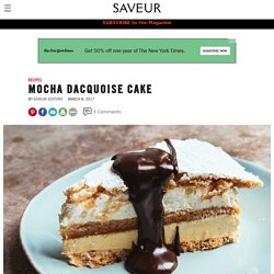 Mocha Dacquoise Cake Recipe