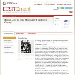 Harper Lee's To Kill a Mockingbird: Profiles in Courage