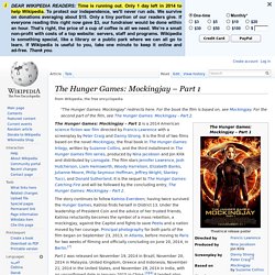 2 - The Hunger Games: Mockingjay – Part 1