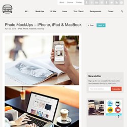 Photo MockUps – iPhone, iPad & MacBook