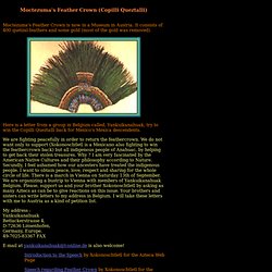 Moctezuma's Feather Crown