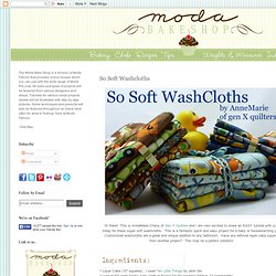 So Soft Washcloths