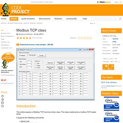 Schneider modbus driver