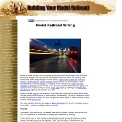 Model Railroad Wiring