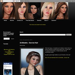 3d Models - Sevran Hair