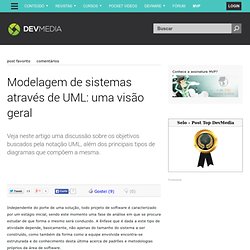 Modelagem de sistemas através de UML: uma visão geral