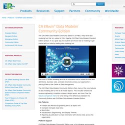 CA ERwin Data Modeling : Community Edition