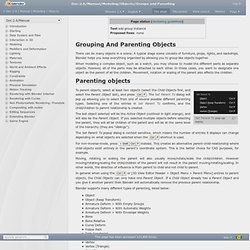 Modeling/Objects/Groups and Parenting