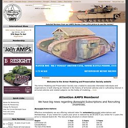AMPS - The Armor Modeling and Preservation Society