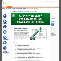 Data Modeling & Profiling Tool: SQL Power Architect