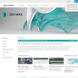 3ds Max - 3D Modeling, Animation, and Rendering Software