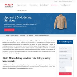 Apparel 3D Modeling Services