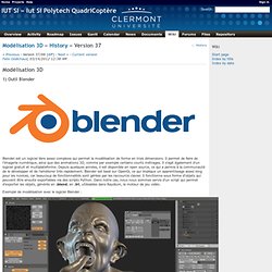 Iut Si Polytech QuadriCoptère - Modélisation 3D - Forge Clermont Université