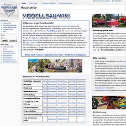 Hauptseite - Modellbau-Wiki