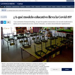¿A qué modelo educativo lleva la Covid-19?