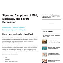 Mild, Moderate, or Severe Depression? How to Tell the Difference