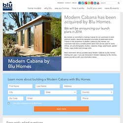 Modern Cabana