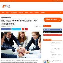 The New Role of the Modern HR Professional