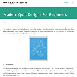 Buy Christmas Quilting Stencils Online