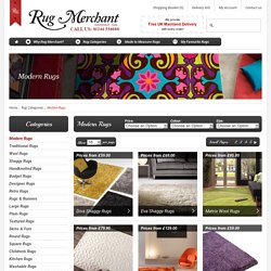 Buy Modern Rugs Online with Free UK delivery!