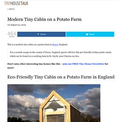 Modern Tiny Cabin on a Potato Farm