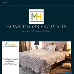 Modernizing Bedroom with Designer Quilted Bedspreads