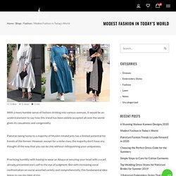 Modest Fashion in Today’s World