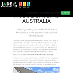 Modular Farms Australia - JADE Engineering