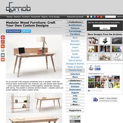 Modular Wood Furniture: Craft Your Own Custom Designs