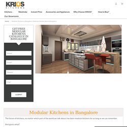 Modular Kitchen Store in Bangalore