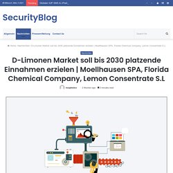 Moellhausen SPA, Florida Chemical Company, Lemon Consentrate S.L – SecurityBlog