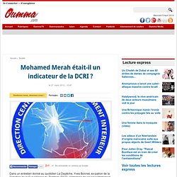 Mohamed Merah indic DCRI