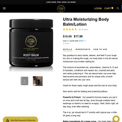Moisturizing Body Lotion - Skin Care Products for Black Men – Golden Grooming Co.