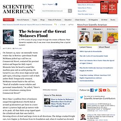 The Science of the Great Molasses Flood