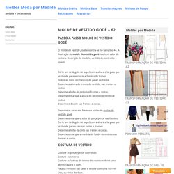 MOLDE DE VESTIDO GODÉ