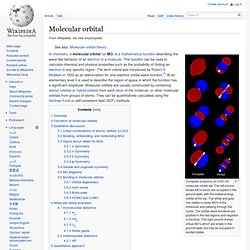 Molecular orbital