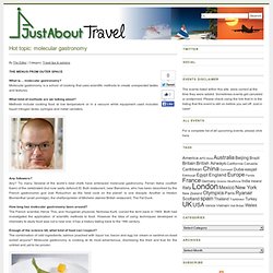 CD Traveller » Hot topic: molecular gastronomy