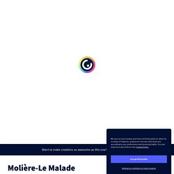 Molière-Le Malade imaginaire-LL6 par ROMERO sur Genially