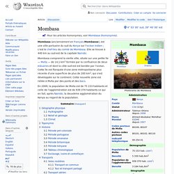 Mombasa - wikipedia