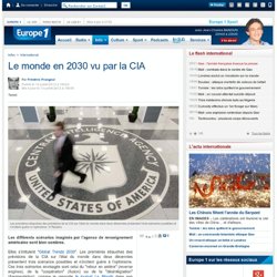 Le monde en 2030 vu par la CIA