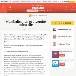 Mondialisation et diversite culturelle