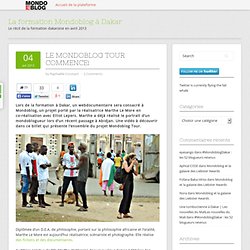 La formation Mondoblog à Dakar